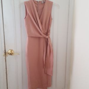 Pinkish mauve color dress